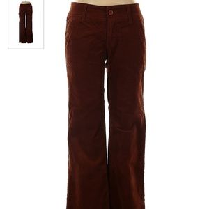 Brown corduroy pants